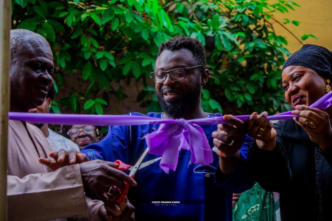 Ouverture officielle de la bibliothèque Sociale