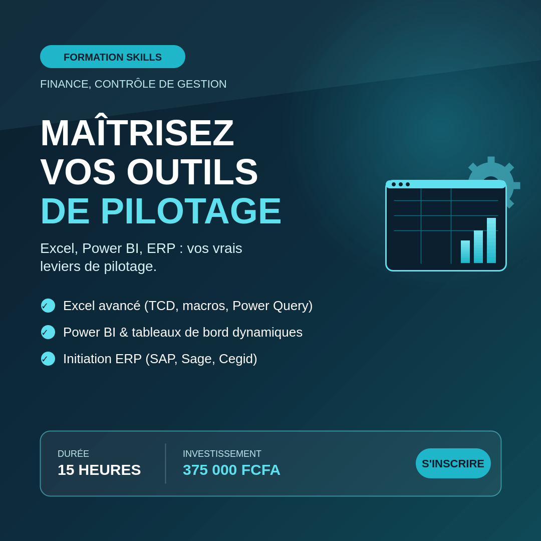 Maîtriser les outils du contrôleur de gestion