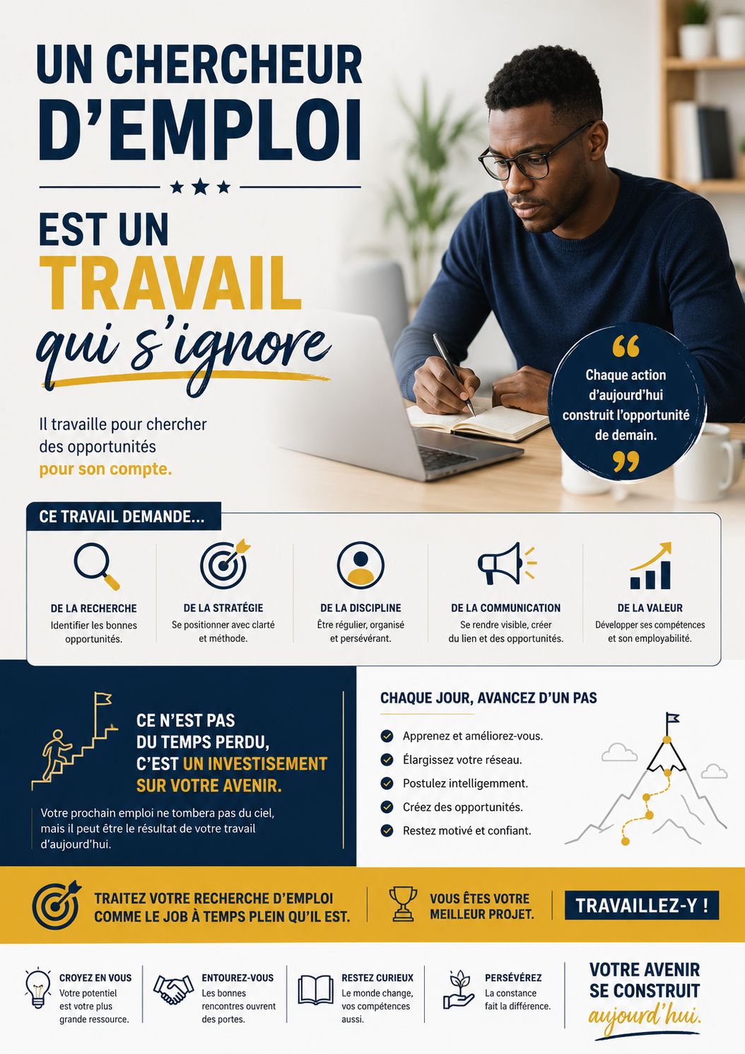 Un chercheur d’emploi est un travailleur qui s’ignore.
